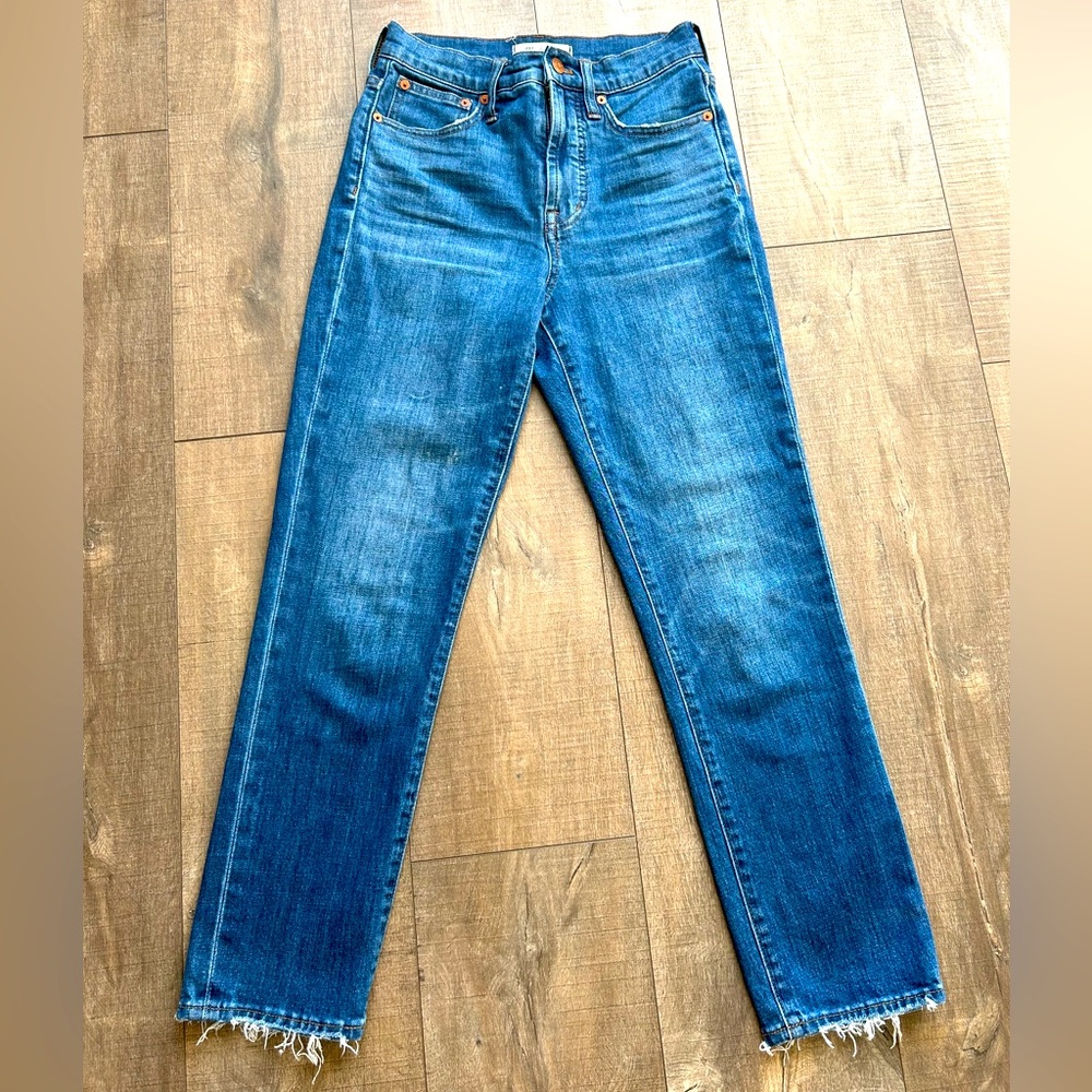 Madewell vintage cropped jeans